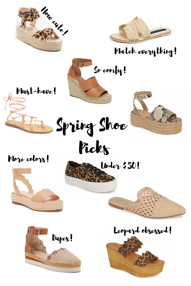 must have shoes for spring 2019